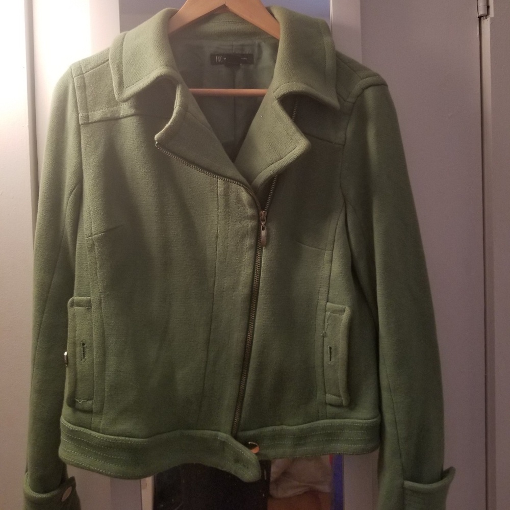 Green Bomber Jacket